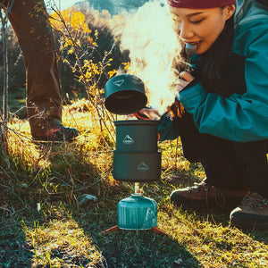 Experience Outdoor Cooking Like Never Before with the Widesea Heat-Collecting Cookware Set
