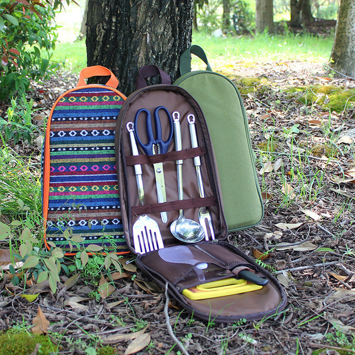 Discover the Ultimate Outdoor BBQ Chopping Board Knife Set